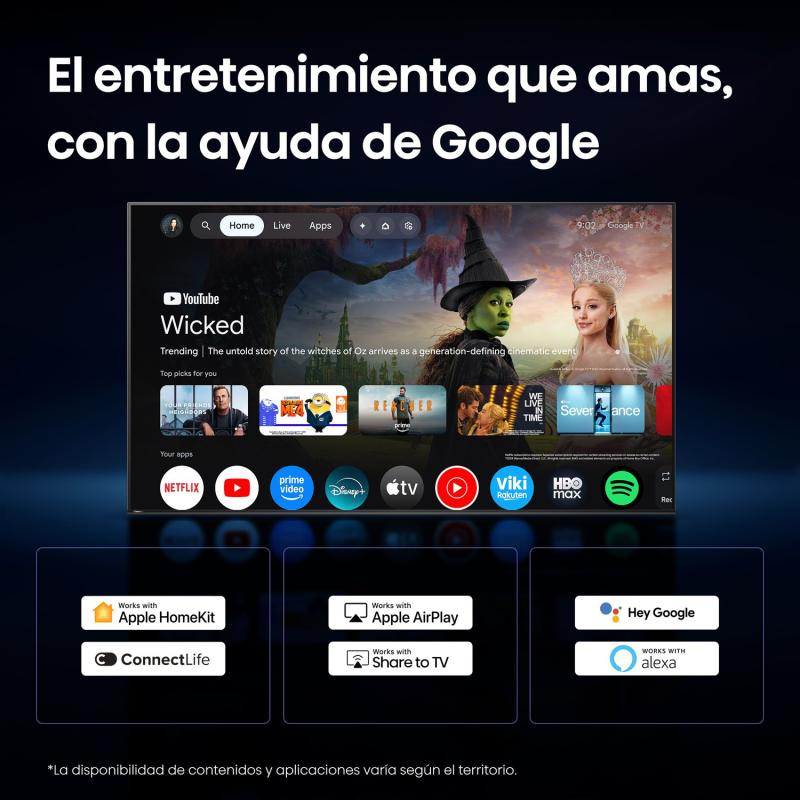 Hisense SMART TV 85" QLED GOOGLETV QD68SG
